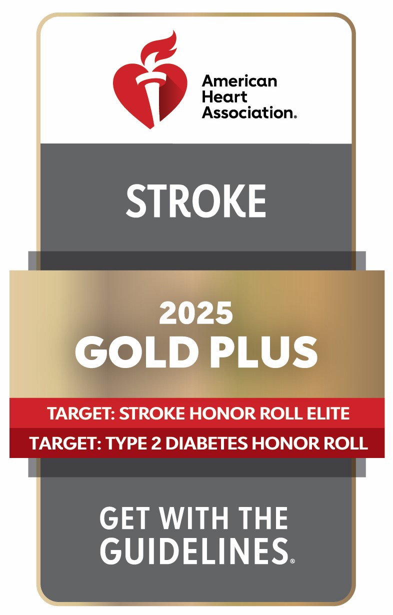AMA Get with the Guidelines 2025 Gold Plus for Stroke