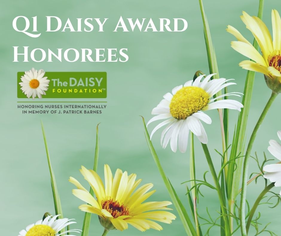 Frye Regional Medical Center Announces Q1 DAISY Award Honorees