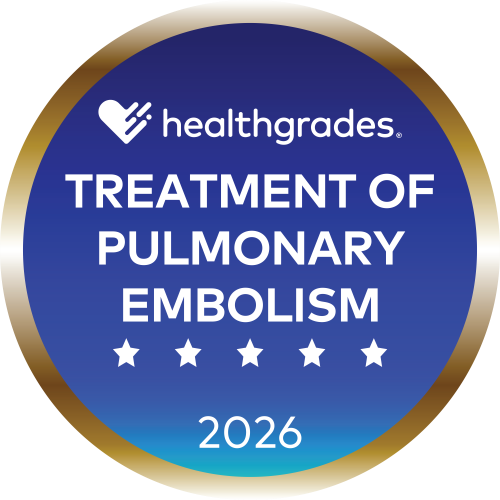 Healthgrades Treatment of Pulmonary Embolism 2026