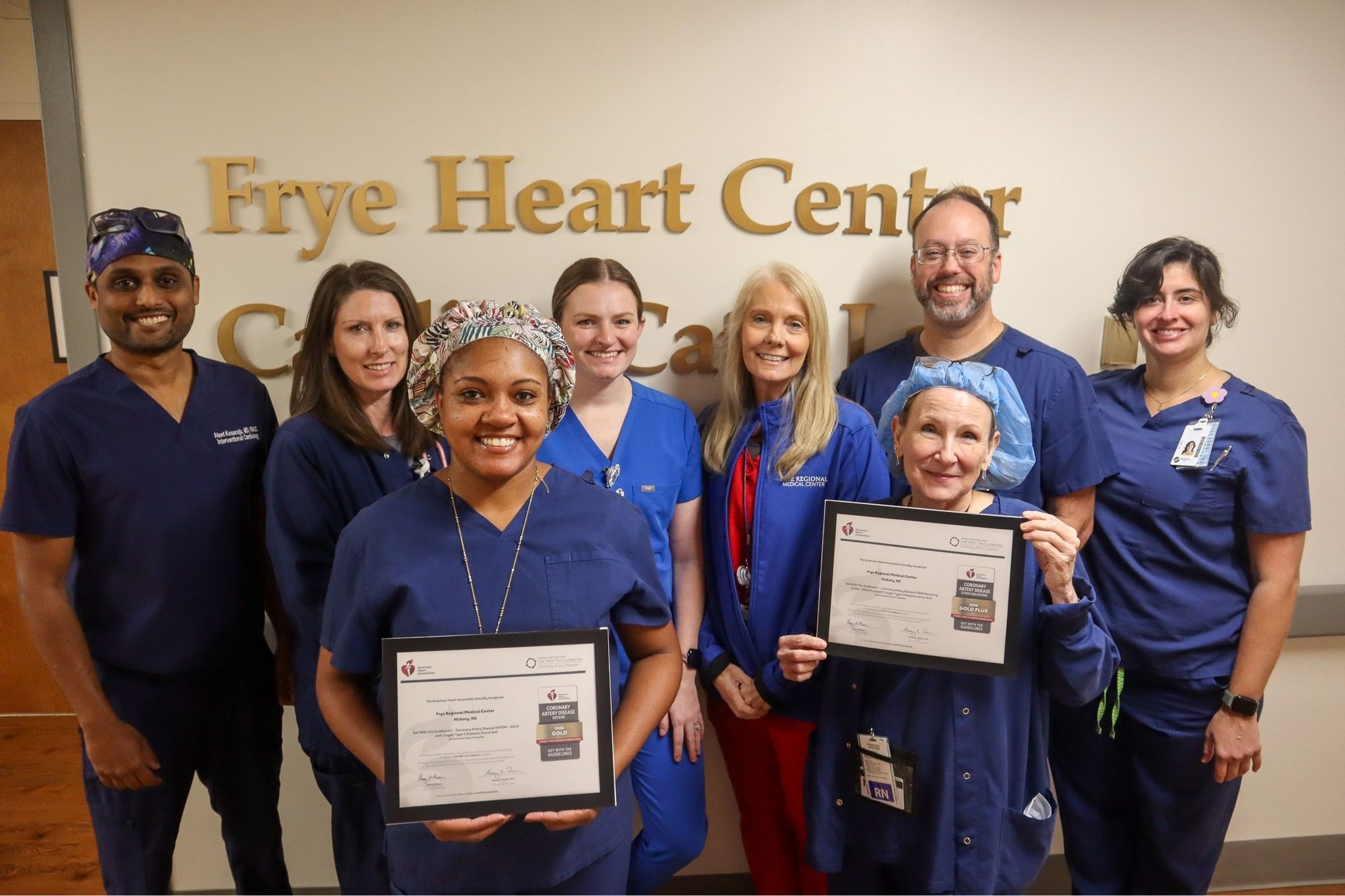 Frye Regional Earns Two National Heart Attack Care Awards