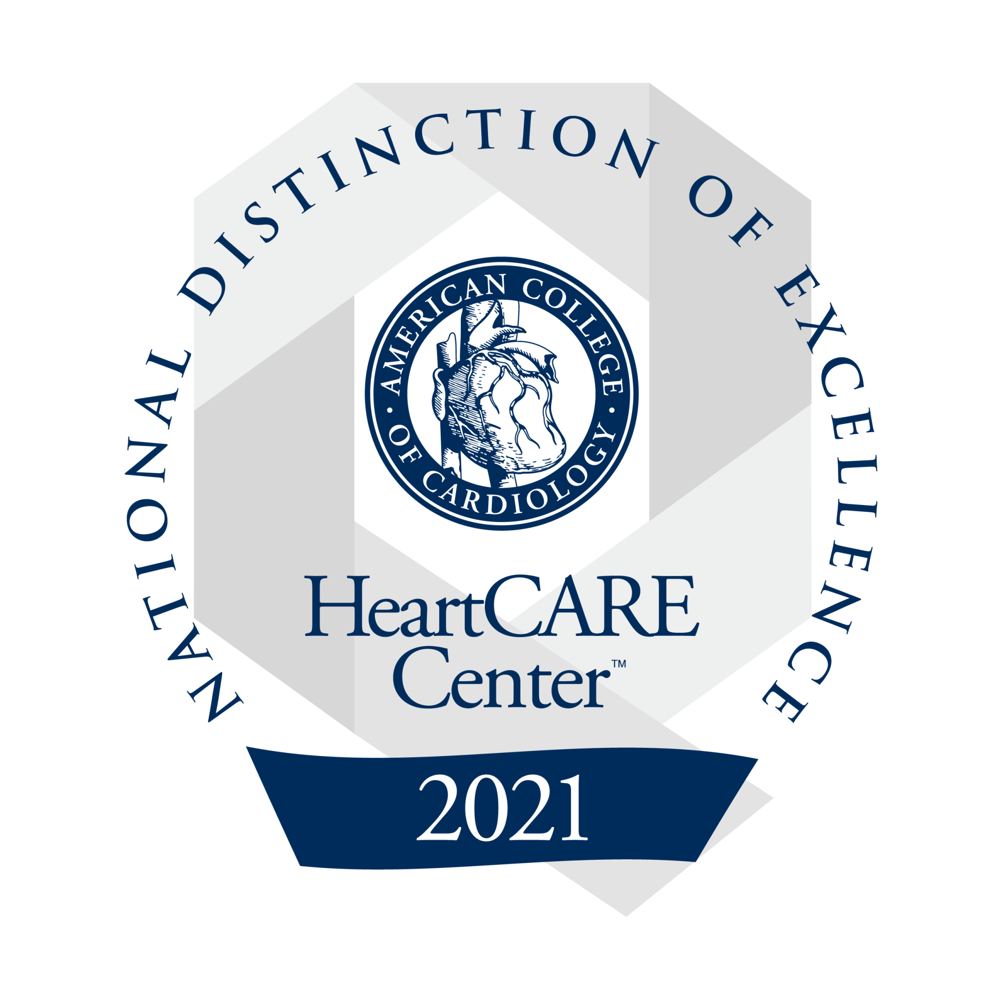 2021 National Distinction of Excellence HeartCare Center