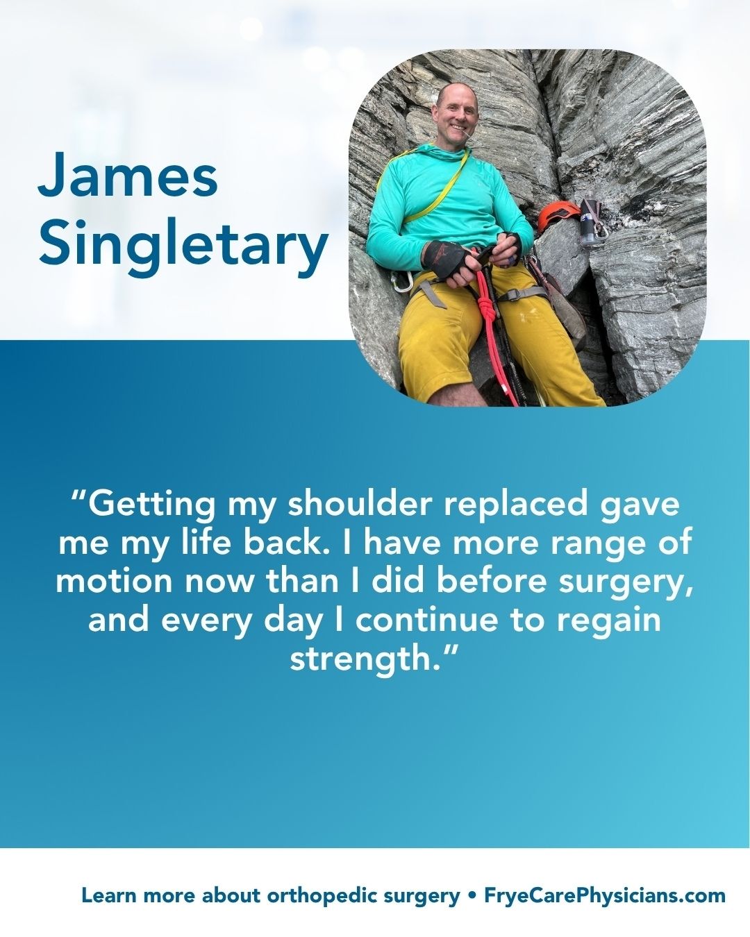 #WhyFrye – James Singletary