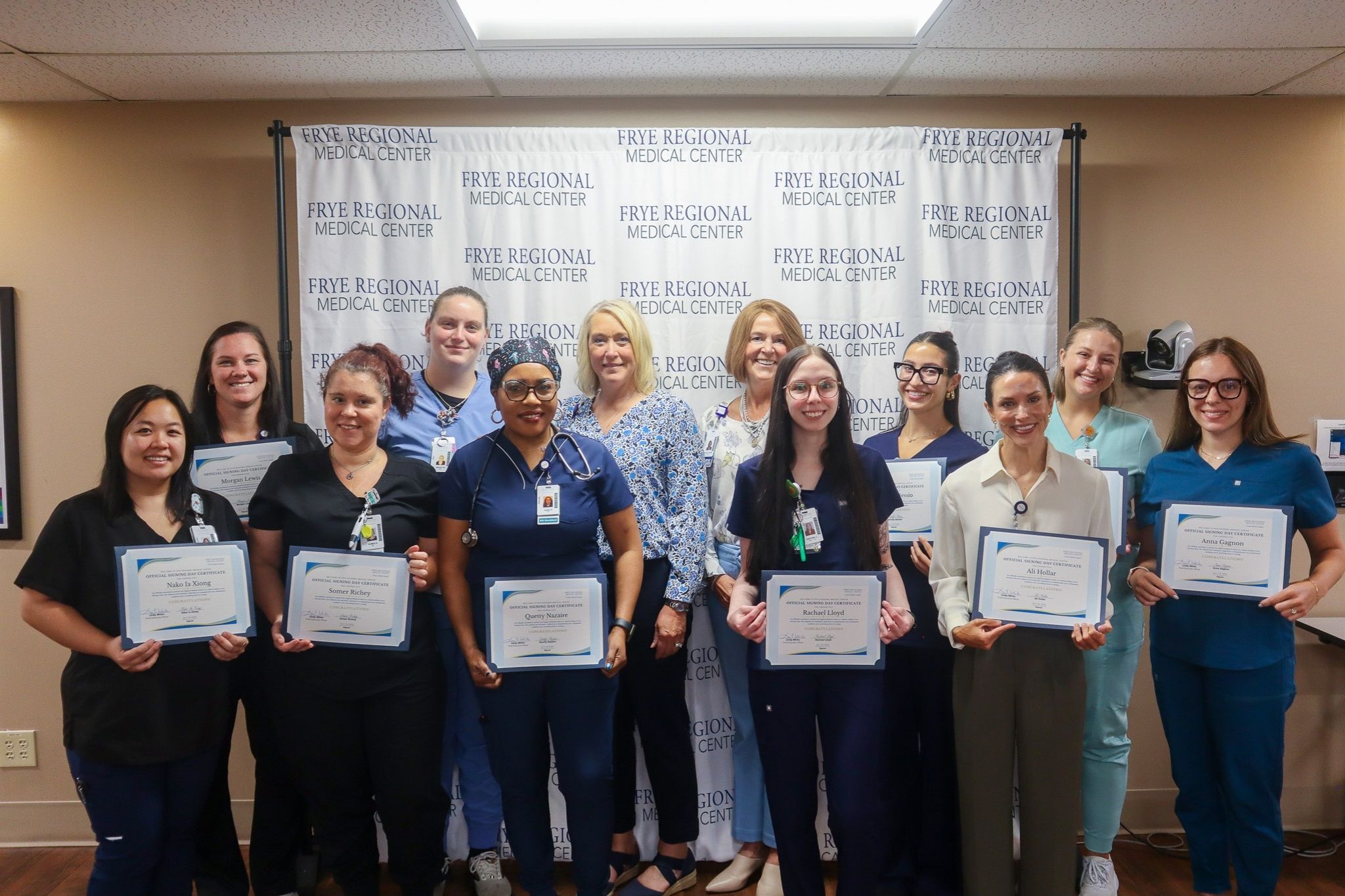 Frye Regional Celebrates Second Annual RN Signing Day