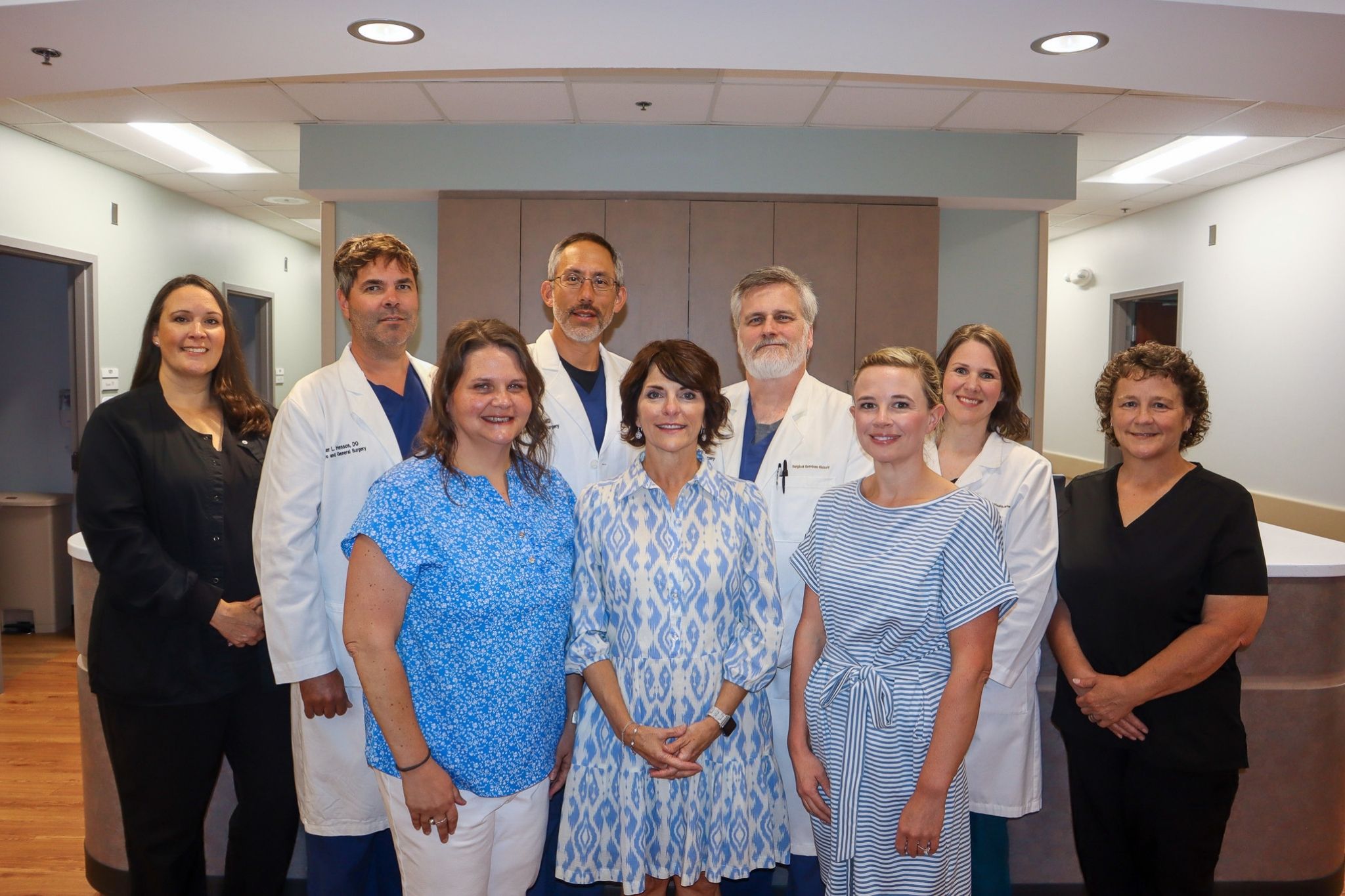 Group photo of the Surgical Weight Loss team