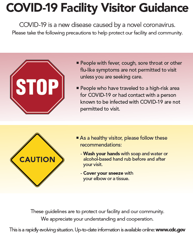 Coronavirus Covid 19 Preparedness Information Frye Regional Medical